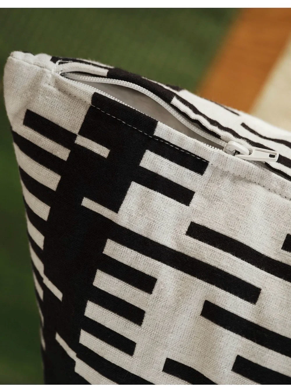 IKEA 2025 Stockholm Black and White Throw Pillow Covers (set of 2)